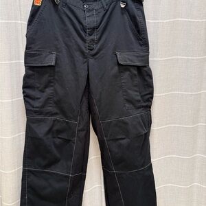 Men's Black Cargo Pants size